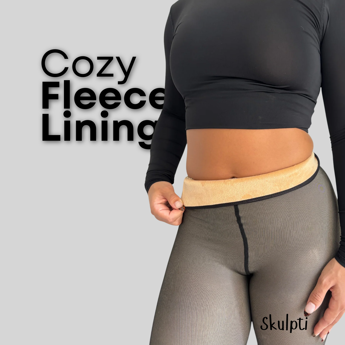 Fleece Leggings - By Skulpti